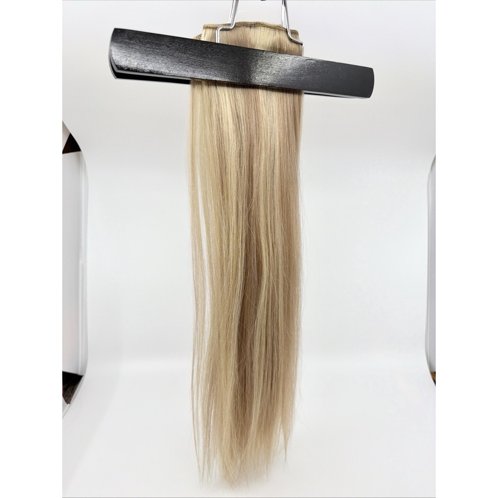 Hidden Crown Halo Original Hair Extension 18" #116 Lite Blonde New Remy hair